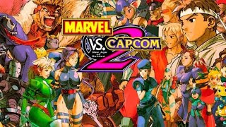 1-Como desbloquear todos os personagens no Marvel vs capcom 2 (USA) Arcade (Naomi) [Re-upload]