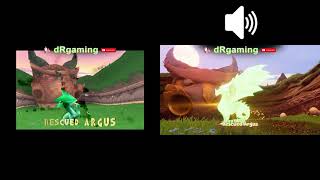 Spyro The Dragon PS1 vs PC Comparison