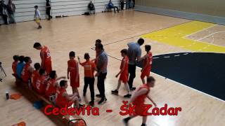 Mini košarka, Cedevita - Zadar, finale