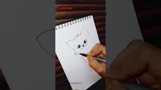 #art #easy draw cat#drawing #ytshortvideo @simsimplydraw