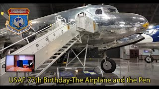 USAF 77th Birthday-The Airplane and the Pen