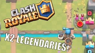 Clash Royale | 2 LEGENDARY CHEST OPENINGS!