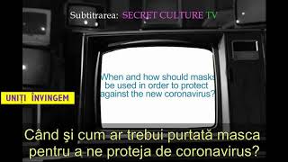 Despre purtarea măștilor