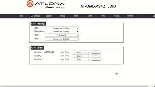 Setting Up The AT-OME-MS42