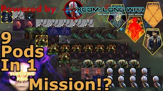 9 Pods In 1 Mission!? | XCOM:EW LW- Impossible PermaDeath- MODDED PETS- S3- 094d