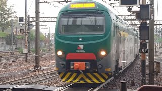 Treno S1 per LODI - R6 094 - In Entrata nella stazione di MILANO BOVISA POLITECNICO