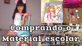 Compramos o material escolar / Mostrei tudo#materialescolar #compras #youtube #youtubevideo