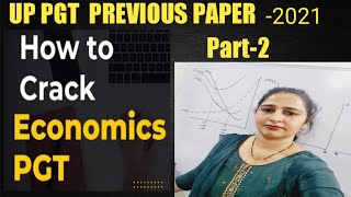 UP PGT Economics|PGT Economics Solved paper in hindi |English-2021|#pgteconomics By Sheela Ahlawat