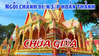 Chùa Giữa / Ngôi chánh điện chùa Giữa sắp hoàn thành sẽ làm lễ kiết giới sima vào 01/2025