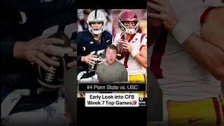 EARLY LOOK: 4 Penn State at USC Week 7 Game Preview #collegefootball #usc #pennstate