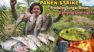 Panen Strike..! Predator Sungai Besar - Camping Overnight