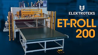 ET-ROLL-200 Series | Mattress Compress & Roll Pack Machine