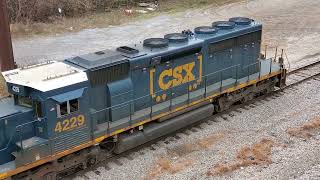 Trains in Nashville | Railfanning the Gulch Greenway | Feb. 2024