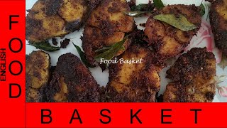 Seer Fish Fry | Seer Fish Fry recipe in English | Neymeen Fish Fry recipe in English