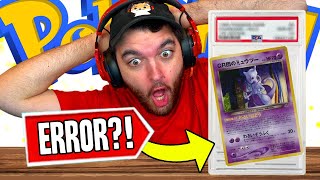 OPENING MY *ERROR* PSA CARD?! WTF?!