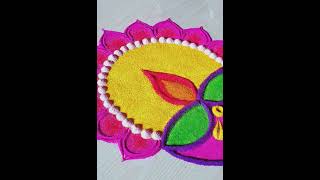 shorts Top 20 Rangoli Handmade Design For Diwali 4 2024