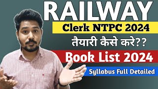 HOW TO CRACK RRB NTPC 2024 IN FIRST ATTEMPT | BookList | Strategy | #rrbntpc #ntpc2024