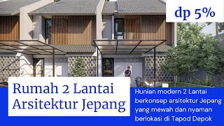 Kirei House - Perumahan Cluster 2 Lantai di Cimpaeun Tapos Depok dekat Tol Cimanggis