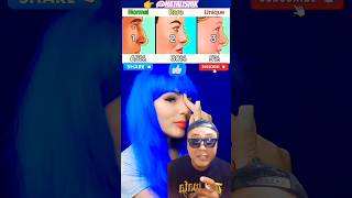 HIDUNG KALIAN MIRIP YANG MANA NI ⁉️ #funny #challenge #humor #shortsviral #shorts #reaction