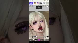 Uzzlang girl smudge edit ft Maria #viralvideo #trendingshorts #recommended like sub comment share🖤💗