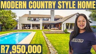 R7,950,000 Modern Country Style Family Home in Copperleaf Golf Estate