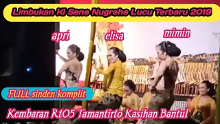 [ Full ] Limbukan Ki Seno Nugroho Lucu Terbaru 2019 ~ Mimin Apri Duet elisha dan tatin