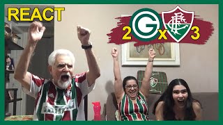 FAMÍLIA TRICOLOR REAGE À 2 GOIÁS X 3 FLUMINENSE - CAMPEONATO BRASILEIRO 2022