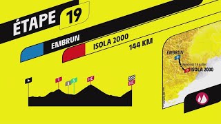 TOUR DE FRANCE 2024 - STAGE 19 | EMBRUN - ISOLA 2000 | TOUR DE FRANCE 2024 PS5