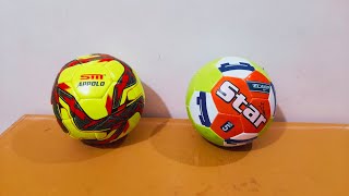 Unboxing and Review of Elan Star Printed and STM Appolo Size 5 Football