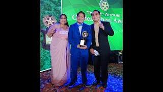 Miguel Quiñones  in Golden Wheel Awards Night, December 2021