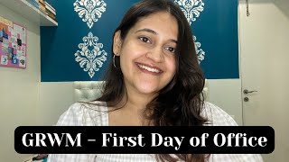 Get Ready With Me For First Day of Office | Office Makeup In 5 Minutes | Nidhishree Singh