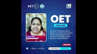 For the finest OET Online/Offline Preparation, contact IRS Group.