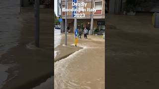 Deadly flooding in Italy # shorts # Emilia-romagna sotto Aqua 2023