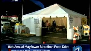 MAYFLOWER MARATHON '12 - WAVY 10 NEWS AT SUNRISE