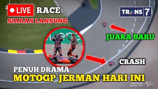 BERLANGSUNG 🔴 RACE MOTOGP JERMAN, BERITA MOTOGP HARI INI, MOTOGP 2024, MARTIN CRASH, BAGNAIA WIN