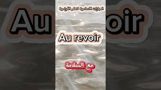 تعلم الفرنسية.. العبارات الأساسية لتعلم الفرنسية #تعلم #french #apprendrelefrancais #shorts