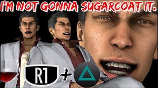 Kiryu will never sugarcoat it