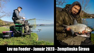 Lov na Feeder - Január 2023 - Zemplínska Šírava - Dušan Grega