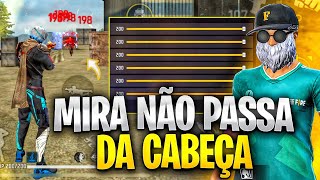 DEPOIS DA ATUALIZAÇÃO 😳🔥 MELHOR SENSIBILIDADE PARA SUBIR CAPA NA NOVA ATUALIZAÇÃO! Free Fire 😳🎯