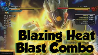 Xenoverse 2 Combo Blazing Heat Blast