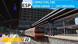 COMMUTERLINE STASIUN KEMAYORAN - JATINEGARA | TRAINZ SIMULATOR INDONESIA