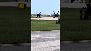 Blue Angels rollout at the 2024 Cleveland National Airshow 😍