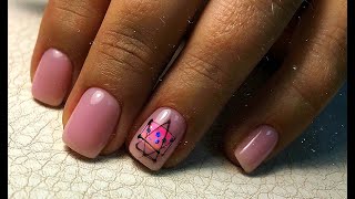 STYLISH MANICURE IN THREE MINUTES / СТИЛЬНЫЙ МАНИКЮР ЗА ТРИ МИНУТЫ