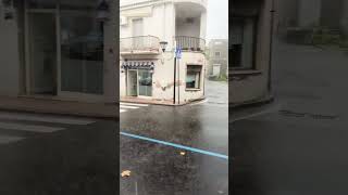 Rainy day Scalea Calabria Italy