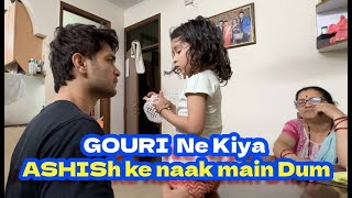 Gauri ne kiya Ashish Natasha ke naak main dum DELHI VLOG PART 3  I ASHISH BISHT I NATASHA SINGH