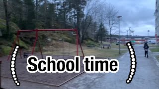 School Time | Short vlog | Daily life #stockholmsweden #pakistan #desi