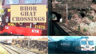 Awesome Journey on BHOR GHAT - Lonavala Karjat Panvel Pragati Express