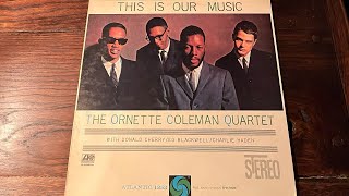 ORNETTE COLEMAN -"Folk Tale"   AVANTGARDE JAZZ/FREE JAZZ   アヴァンギャルド・ジャズ/フリー・ジャズ(vinyl record)