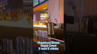 Royal Crawl Freemont St. 5 bars 5 drinks #lasvegas #vacation #cocktails #circalasvegas #drinks