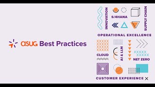 ASUG Best Practices 2024 | Lead the charge and drive change in your organization.